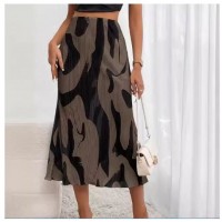 Summer New Women's Printed Skirt