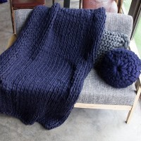 Thick Yarn Woven Blanket Icelandic Wool Knitted Blanket Thick Yarn Woven Blanket Icelandic Wool Knitted Blanket