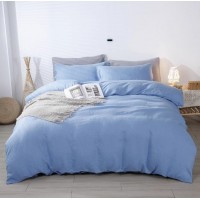 Four-piece Linen Bedding Set With Fitted Sheet And Fitted Sheet Four-piece Linen Bedding Set With Fitted Sheet And Fitted Sheet