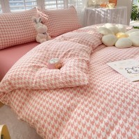 Washed Cotton Four-piece Bedding Set Washed Cotton Four-piece Bedding Set