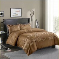 Three-piece Simple Plain Black Printing Bedding Set Three-piece Simple Plain Black Printing Bedding Set
