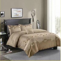 Three-piece Simple Plain Black Printing Bedding Set Three-piece Simple Plain Black Printing Bedding Set