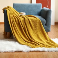 Warm Air Conditioning Blanket Hotel Bed End Towel Knitted Blanket Solid Color Sofa Cover Blanket Blanket Warm Air Conditioning Blanket Hotel Bed End Towel Knitted Blanket Solid Color Sofa Cover Blanket Blanket