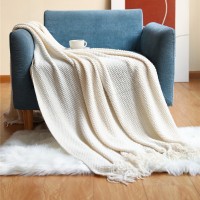 Warm Air Conditioning Blanket Hotel Bed End Towel Knitted Blanket Solid Color Sofa Cover Blanket Blanket Warm Air Conditioning Blanket Hotel Bed End Towel Knitted Blanket Solid Color Sofa Cover Blanket Blanket