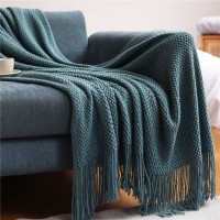 Warm Air Conditioning Blanket Hotel Bed End Towel Knitted Blanket Solid Color Sofa Cover Blanket Blanket Warm Air Conditioning Blanket Hotel Bed End Towel Knitted Blanket Solid Color Sofa Cover Blanket Blanket