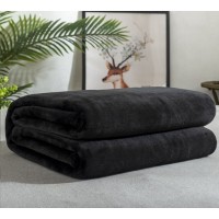 Solid Color Flannel Blanket Summer Air-conditioning Blanket Office Nap Blanket Solid Color Flannel Blanket Summer Air-conditioning Blanket Office Nap Blanket