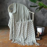 Knitted Wool Blanket Cashmere Blanket Knitted Wool Blanket Cashmere Blanket