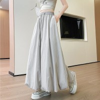 Laidback Voluminous Bud Shaped Midlength Skirt
