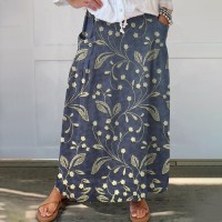 Casual Retro Floral Vacation Dress With A Sophisticated Work-appropriate Vibe