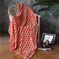 Knitted Wool Blanket Cashmere Blanket Knitted Wool Blanket Cashmere Blanket