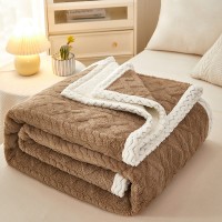 Blanket Double Thickened Warm Coral Fleece Sofa Blanket Blanket Double Thickened Warm Coral Fleece Sofa Blanket