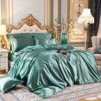 European-style Washed Silk Four-piece Bedding Set European-style Washed Silk Four-piece Bedding Set