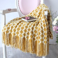 Knitted Wool Blanket Cashmere Blanket Knitted Wool Blanket Cashmere Blanket
