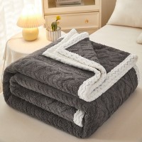 Blanket Double Thickened Warm Coral Fleece Sofa Blanket Blanket Double Thickened Warm Coral Fleece Sofa Blanket