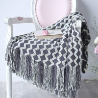 Knitted Wool Blanket Cashmere Blanket Knitted Wool Blanket Cashmere Blanket