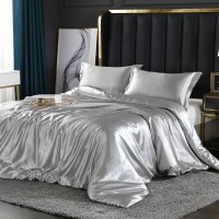 European-style Washed Silk Four-piece Bedding Set European-style Washed Silk Four-piece Bedding Set