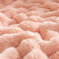 Bubble Flannel Blanket Air Conditioner Sofa Blanket Bubble Flannel Blanket Air Conditioner Sofa Blanket