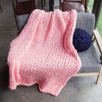 Thick Yarn Woven Blanket Icelandic Wool Knitted Blanket Thick Yarn Woven Blanket Icelandic Wool Knitted Blanket