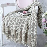 Knitted Wool Blanket Cashmere Blanket Knitted Wool Blanket Cashmere Blanket