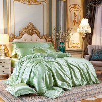 European-style Washed Silk Four-piece Bedding Set European-style Washed Silk Four-piece Bedding Set