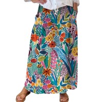 Casual Retro Floral Vacation Dress With A Sophisticated Work-appropriate Vibe