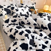 Washed Cotton Four-piece Bedding Set Washed Cotton Four-piece Bedding Set