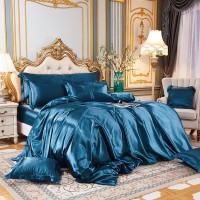 European-style Washed Silk Four-piece Bedding Set European-style Washed Silk Four-piece Bedding Set