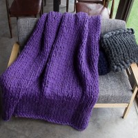 Thick Yarn Woven Blanket Icelandic Wool Knitted Blanket Thick Yarn Woven Blanket Icelandic Wool Knitted Blanket