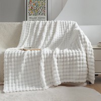 Bubble Flannel Blanket Air Conditioner Sofa Blanket Bubble Flannel Blanket Air Conditioner Sofa Blanket