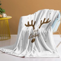 White Flannel Fleece Bed Blanket For Bedroom Sofa Couch Merry Christmas Throw Blanket Lightweight Cozy Plush Festival Theme Blanket White Flannel Fleece Bed Blanket For Bedroom Sofa Couch Merry Christmas Throw Blanket Lightweight Cozy Plush Festival Theme Blanket