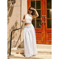 High-waisted Casual Womens Vacation-style Best-selling Skirt