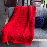 Thick Yarn Woven Blanket Icelandic Wool Knitted Blanket Thick Yarn Woven Blanket Icelandic Wool Knitted Blanket