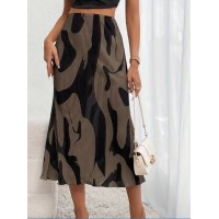 Summer New Women's Printed Skirt
