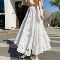 Womens Vintage Cheongsam Paired With A Midi Skirt