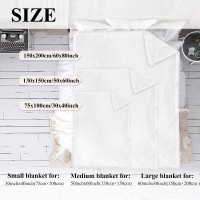 White Flannel Fleece Bed Blanket For Bedroom Sofa Couch Merry Christmas Throw Blanket Lightweight Cozy Plush Festival Theme Blanket White Flannel Fleece Bed Blanket For Bedroom Sofa Couch Merry Christmas Throw Blanket Lightweight Cozy Plush Festival Theme Blanket